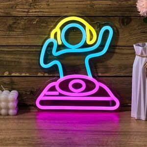 DJ Neon Sign-NWT